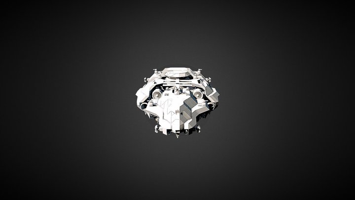 Pegasus Chrysaor 3D Model