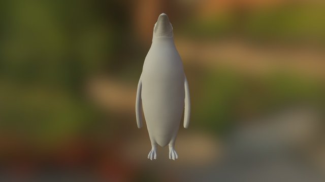 Emperor Penguin 3D Model