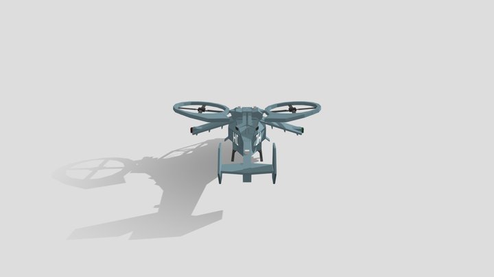 scorpion helicopter 3D Model