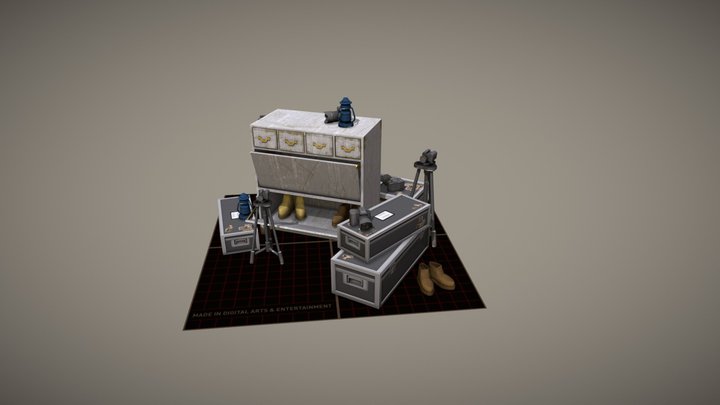 5 Props - Volckaert Jerke - 3D1 3D Model