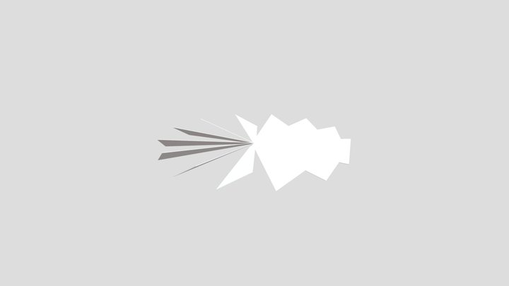 Fan Shape 3D Model