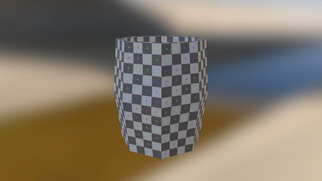 Mapping Barril 3D Model