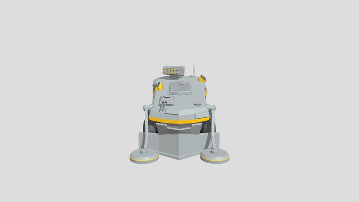 Armored_transport_-_arctic_frontier 3D Model