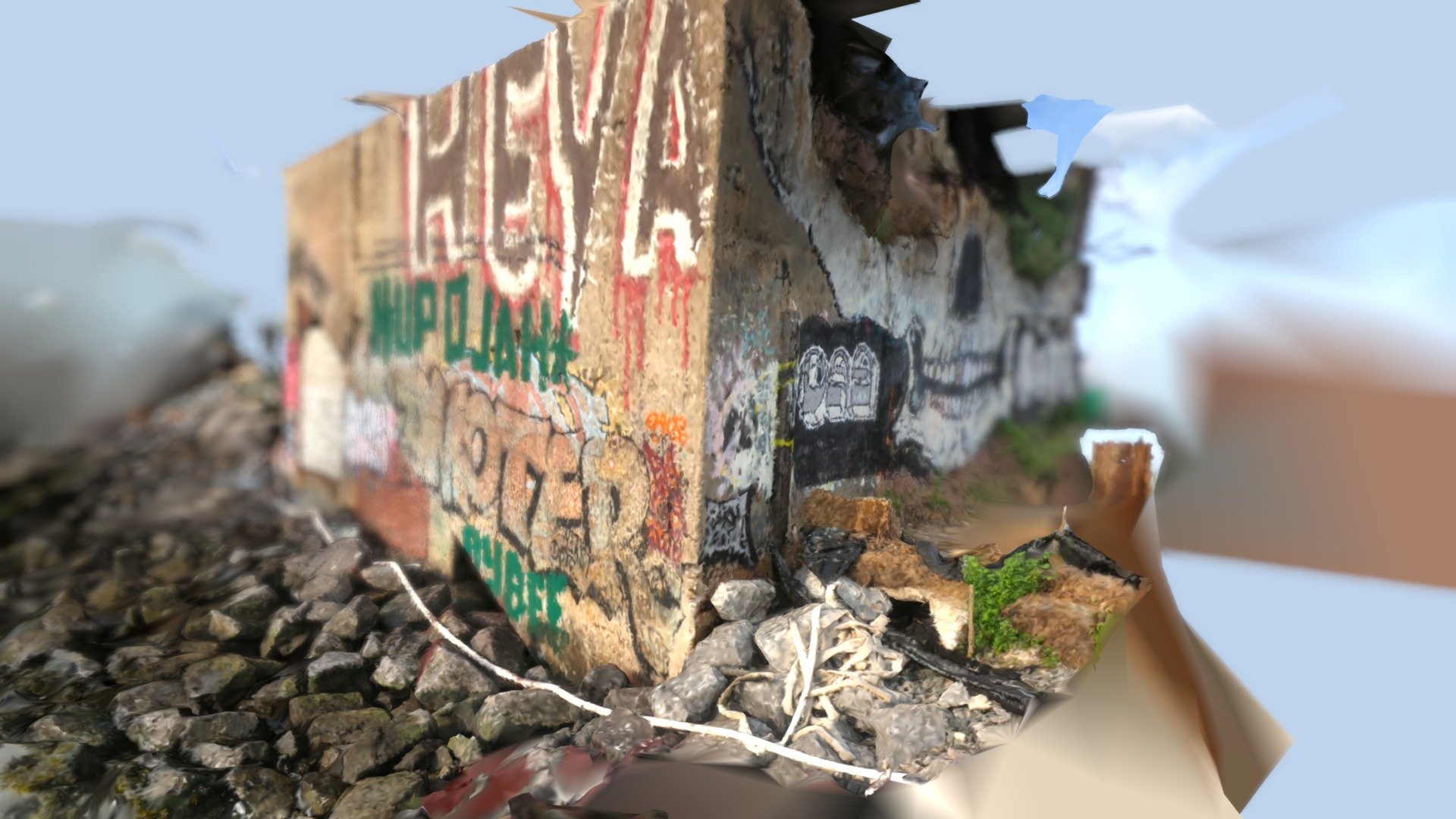 Skull Building Greenpoint-Back and Seawall