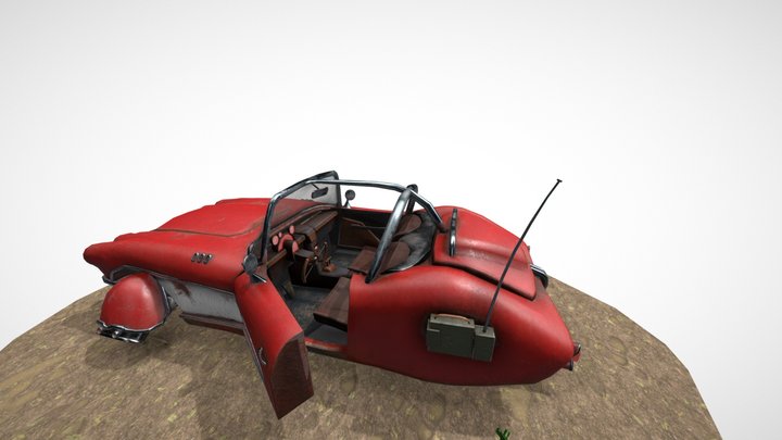 Cuba 3033 - Corvette 3D Model