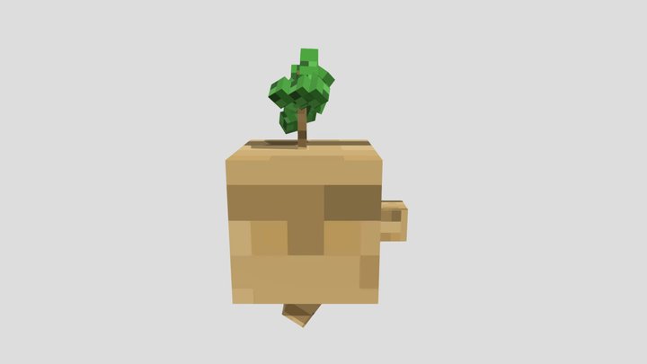 Wood Golem 3D Model