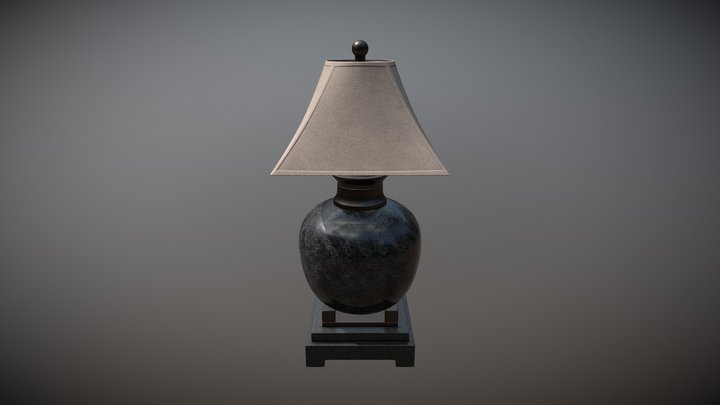 Lamp Low 3D Model