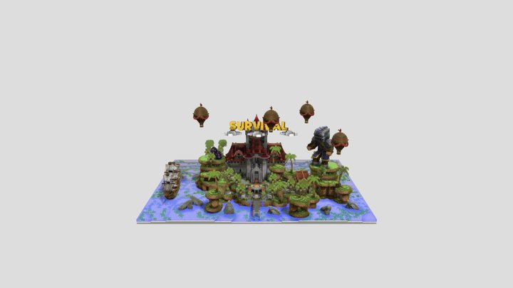 Stronghold of Valor | NantexzStudios 3D Model