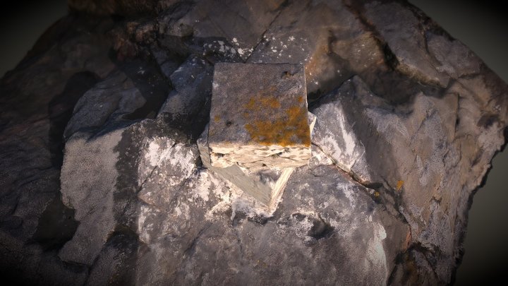 Betongsockel 3D Model