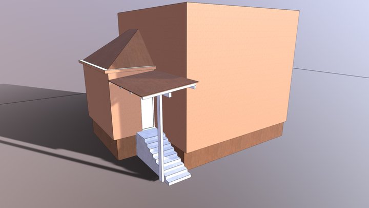 hana schody1 3D Model