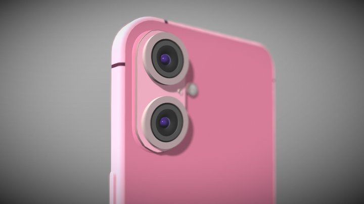 IPhone 16 3D Model