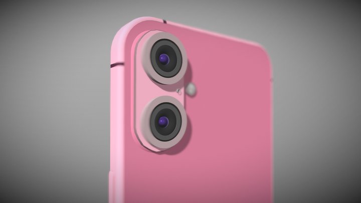 IPhone 16 3D Model