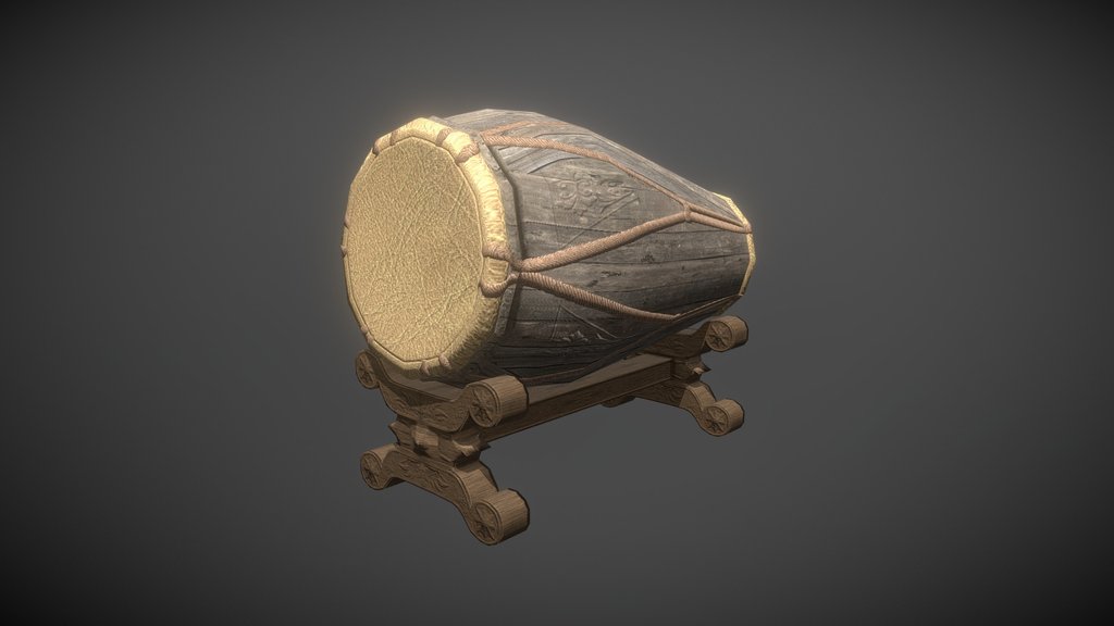 Drum Set Indonesian inspiration