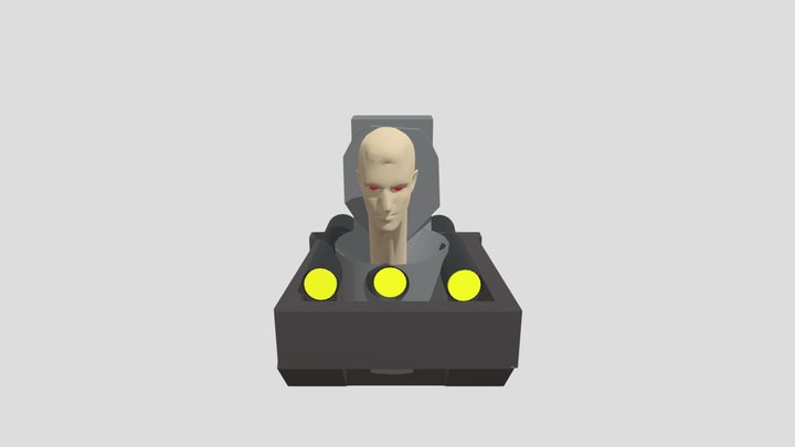 super upgraded toilet 3D Model