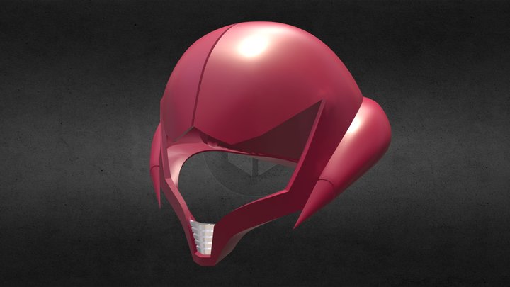 Metroid Fusion: Samus' Helmet 3D Model