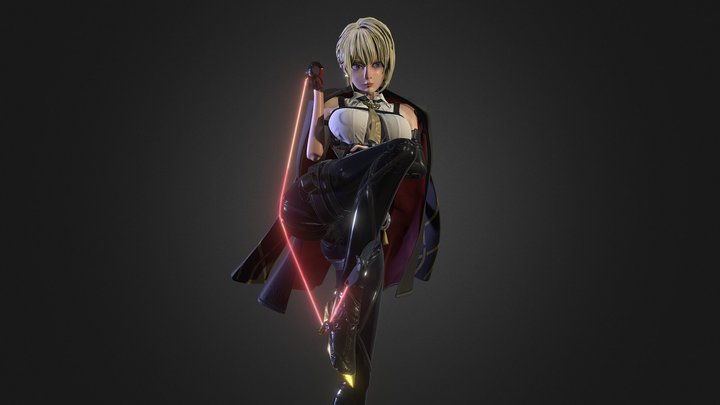 Evelyn Chevalier -  Zenless Zone Zero 3D Model