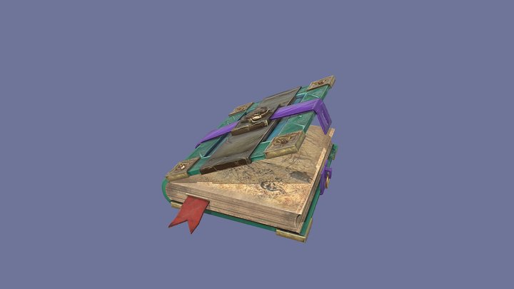 Magic Book 3D Model