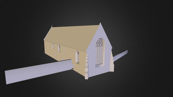 Abbaye des Anges 3D Model