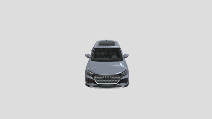 Audi Q4 Etron(SUV 45) 3D Model