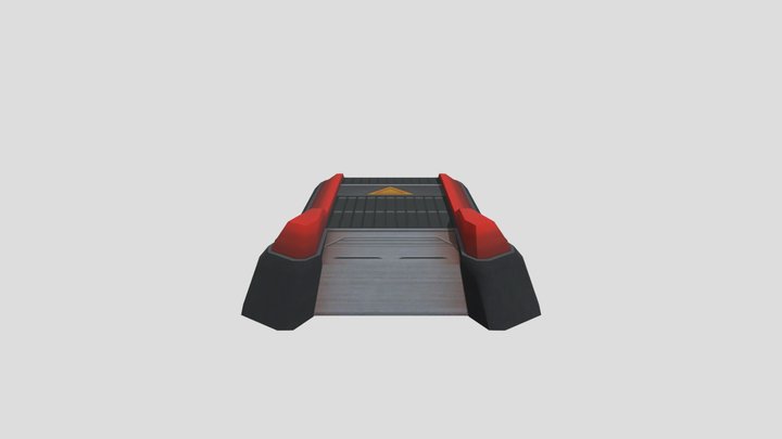 PC Computer - Sonic Generations - Dash Panel 3D Model