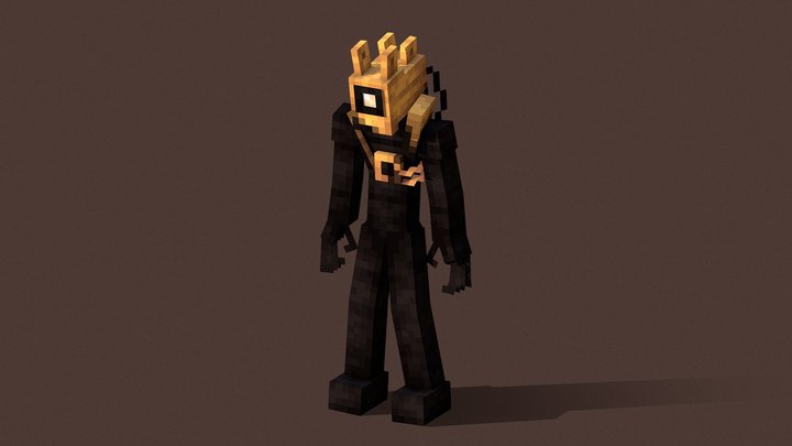 Norman Polk - Bendy And The Ink Machine 3D Model