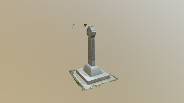 Cross hill 3D Model