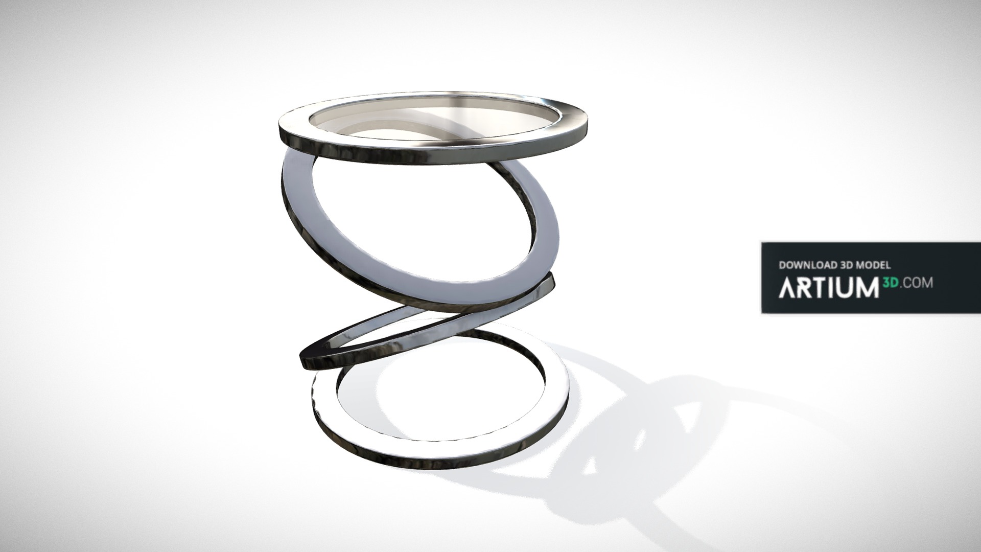 3D model Small table – New design - This is a 3D model of the Small table – New design. The 3D model is about a ring with a diamond.