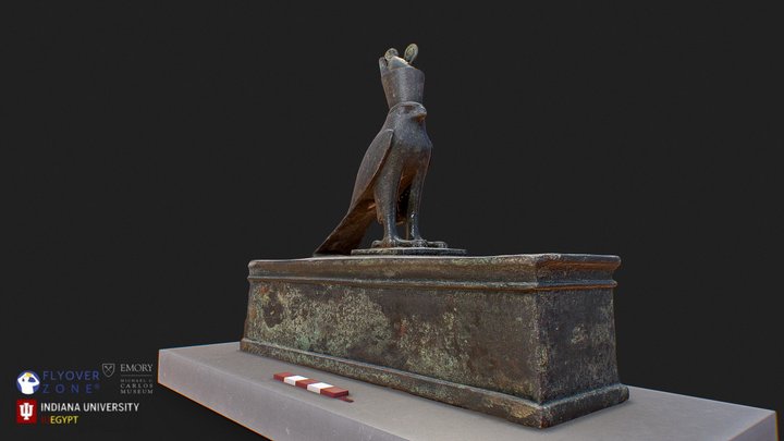 3D rendering of Falcon Casket