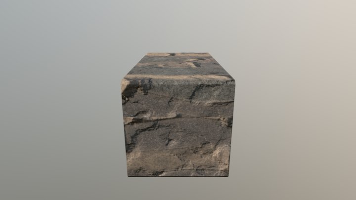 Vertical Platform Block 3D Model