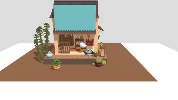 house animate 3D Model
