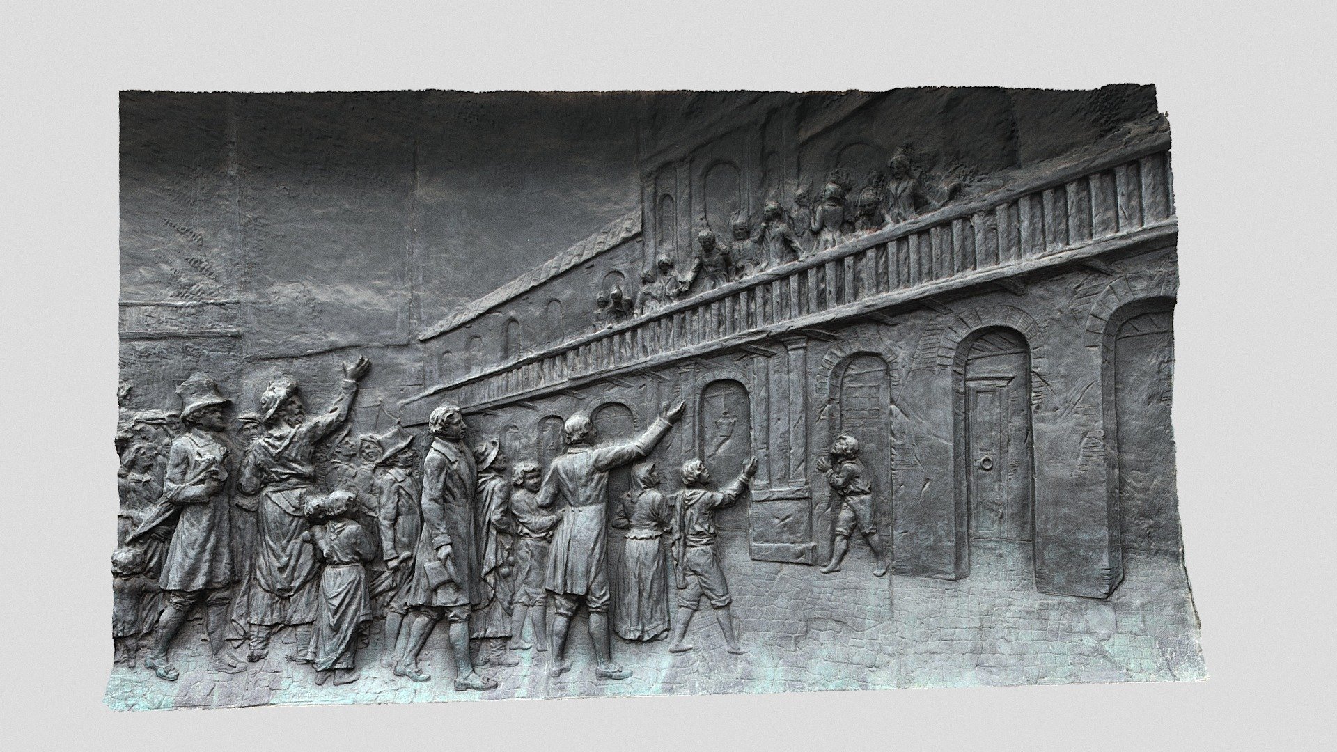 Relieve de Lola Mora
