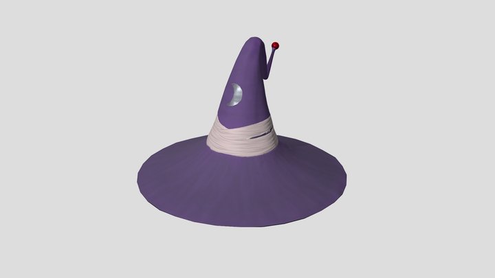 Wizard hat 3D Model