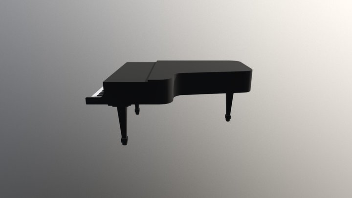Grand Piano 3D Model