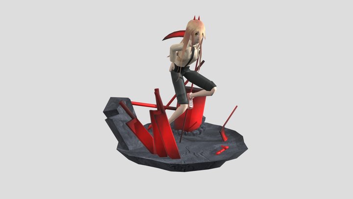Chainsawman power 3D Model