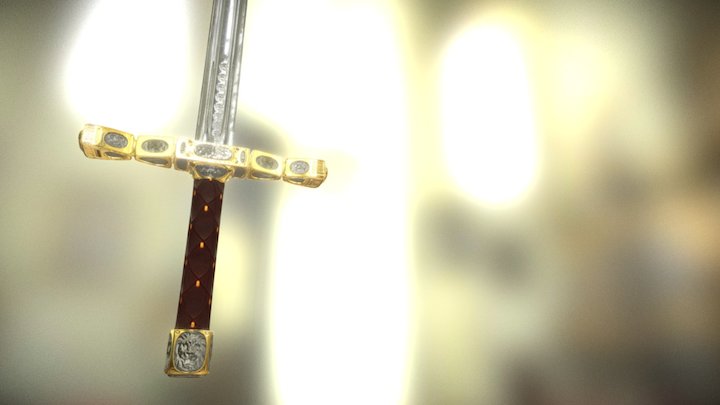 Lion Sword 3D Model
