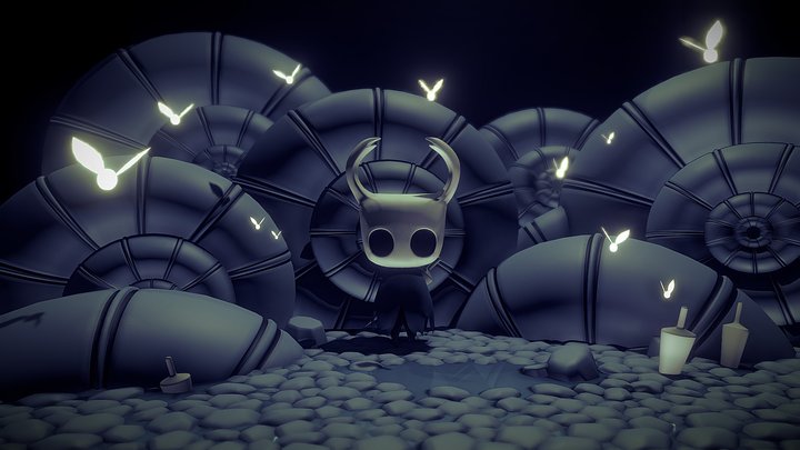 Hollow Knight Fanmade 3D Model