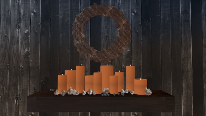 Velas 3D Model