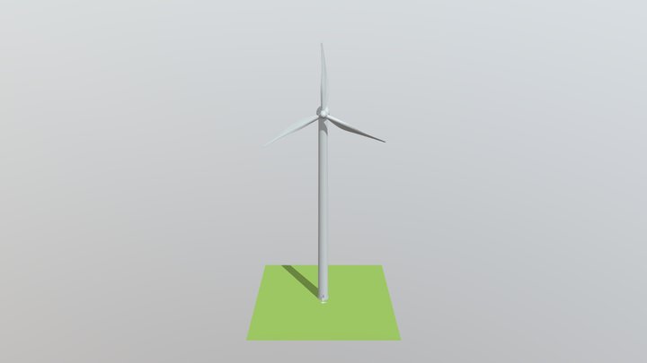 大风车 3D Model