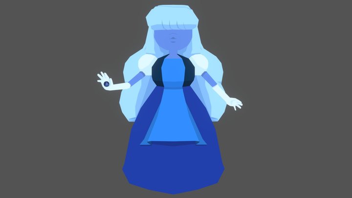 Sapphire 3D Model