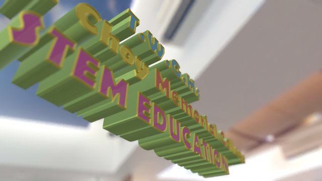 Stem Education 3D Model