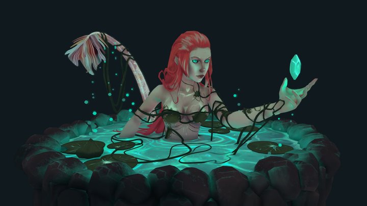 Nymph 3D Model