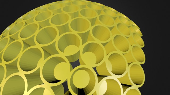 Color Blast 64 Crayon Holder 3D Model