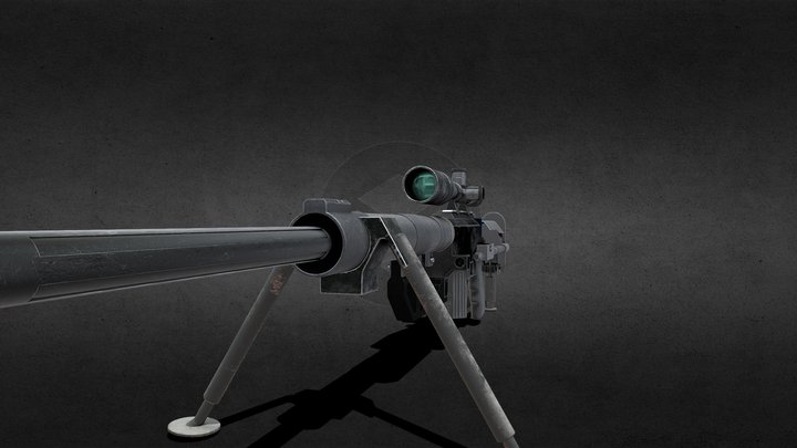 Cheytac-m200 3D Model