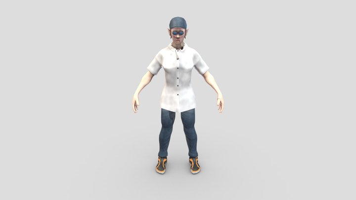 Alien_FBX 3D Model