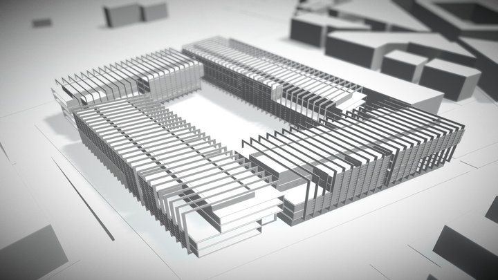 Edificio Campus 3D Model
