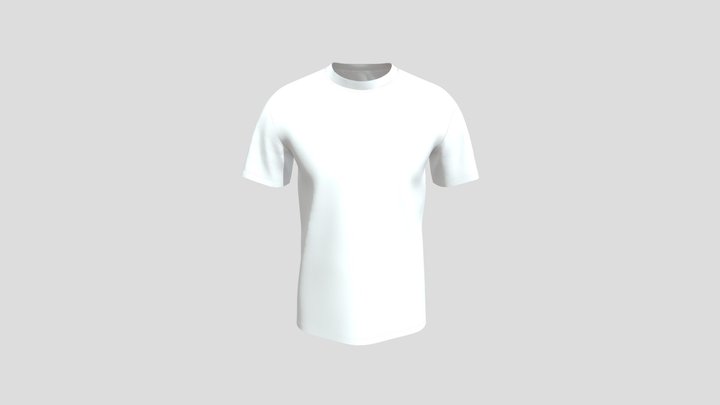 Short sleeve t-shirt 3D Model