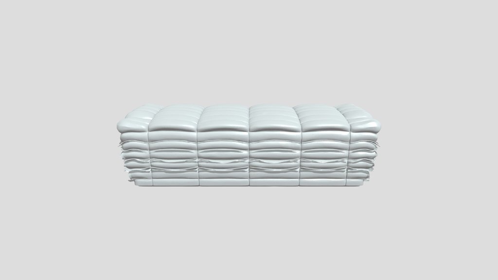 Stack of folded fabrics