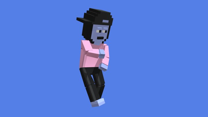 Bboy Hip Hop Move 3D Model