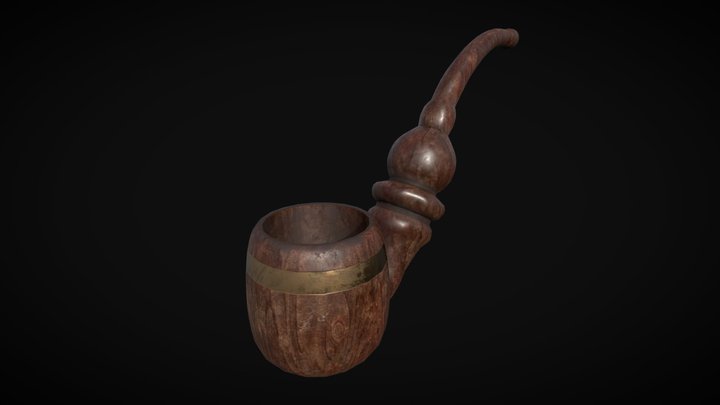 Smoking Pipe 3D Model