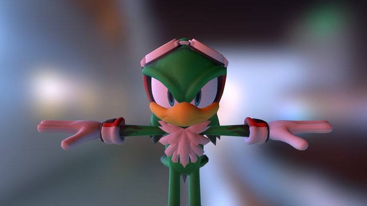 Jet the hawk 3D Model